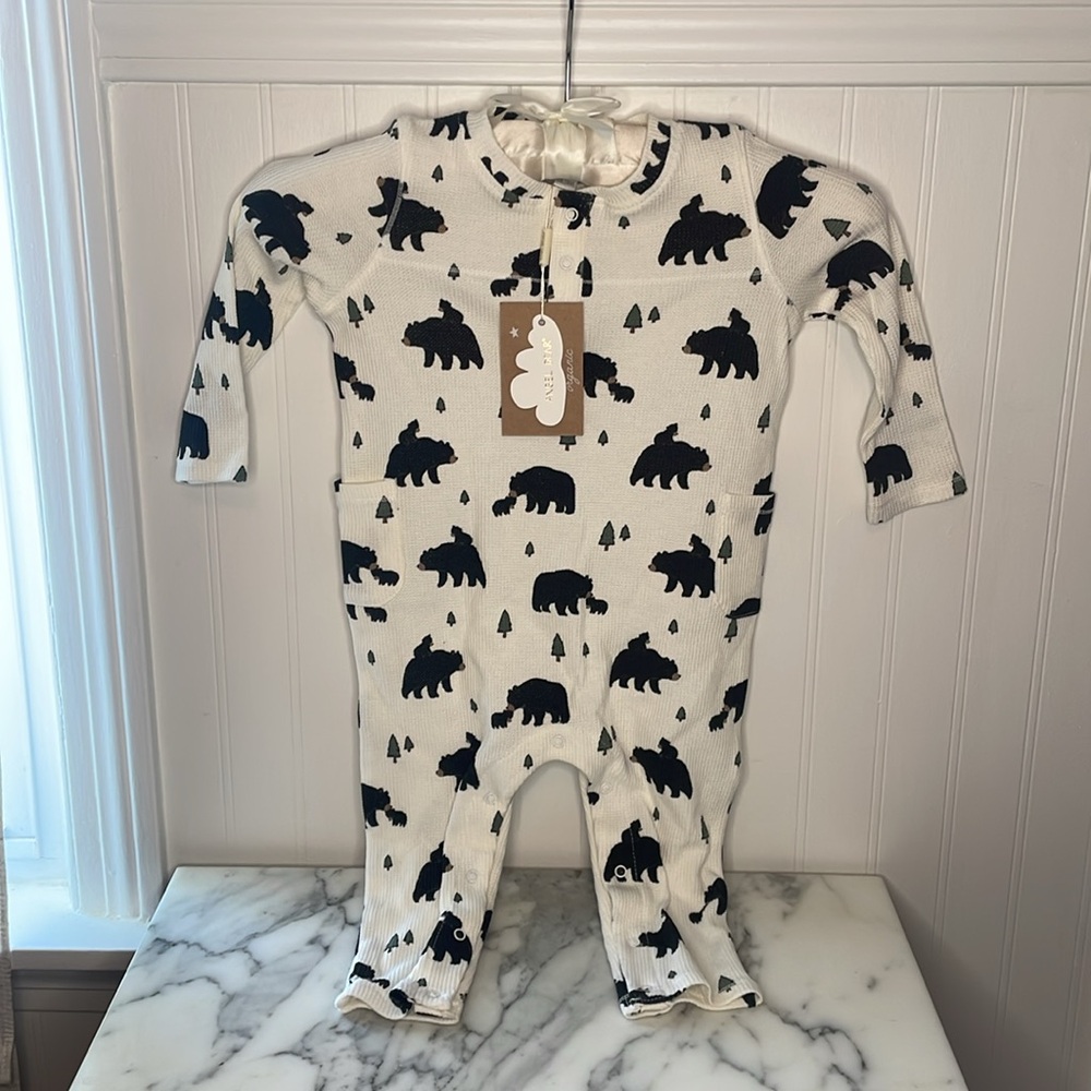 Organic Waffle Knit Onesie